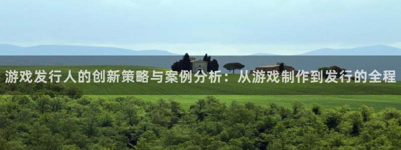 pp电子官网客服服务：游戏发行人的创新策略与案例分析：从游戏制作到发行的全程