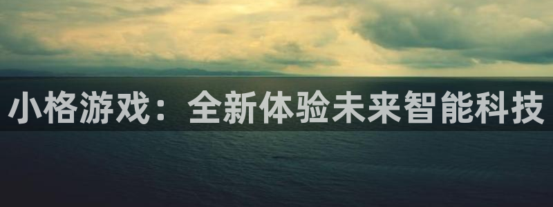 广州pp电子电子商务：小格游戏：全新体验未来智能科技